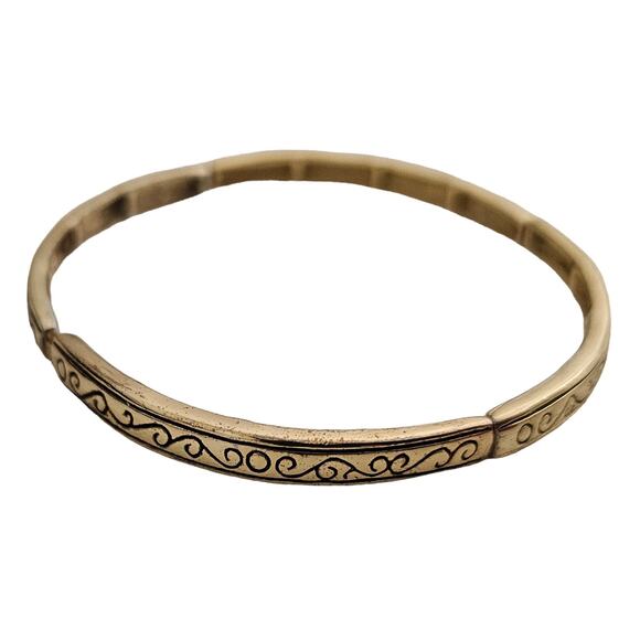 Gold Intricate Detailed Bracelet - Picture 1 of 4